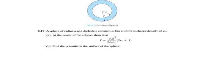 Solved (a) At The Center Of The Sphere, Show That (b) Thind | Chegg.com