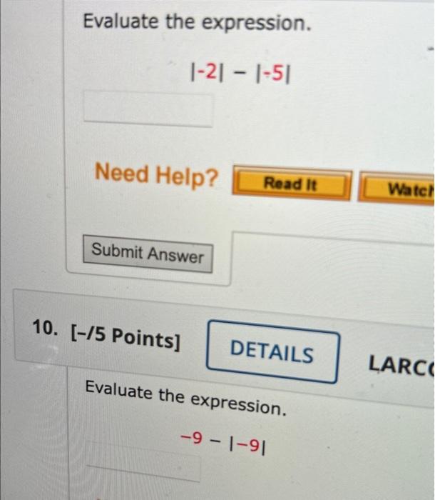 evaluate the expression 5 9 3 4