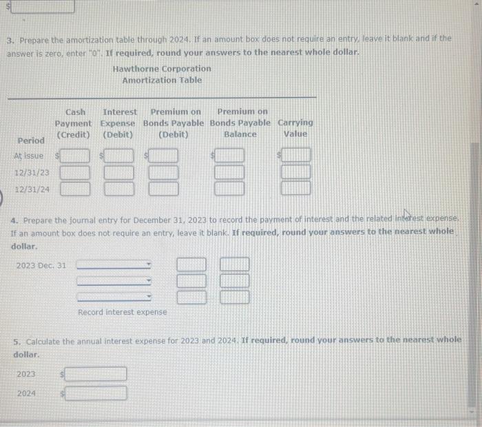 Solved Bond Interest Payments and Interest Expense