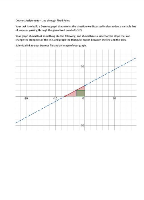 desmos assignment answers