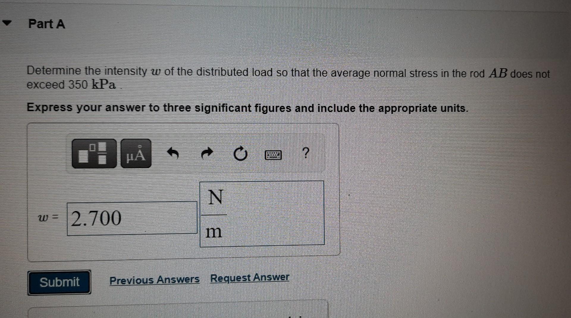 Solved Part A Determine The Inte