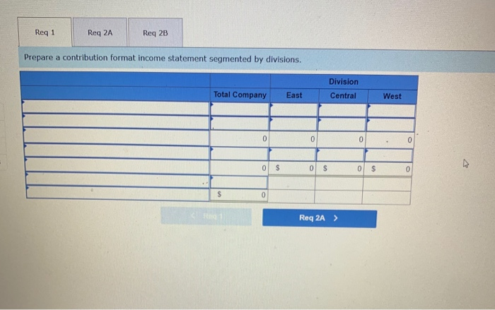Solved Exercise 6-11 Segmented Income Statement (LO6-4) | Chegg.com