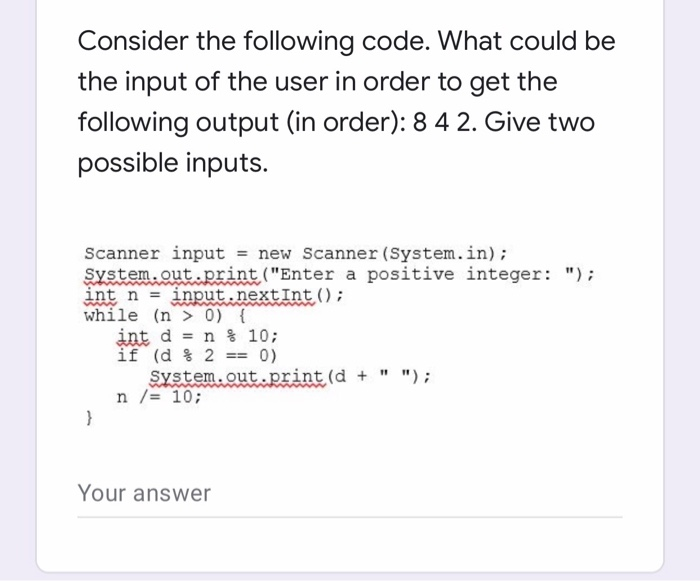 Solved Which of the following expressions yields an integer | Chegg.com