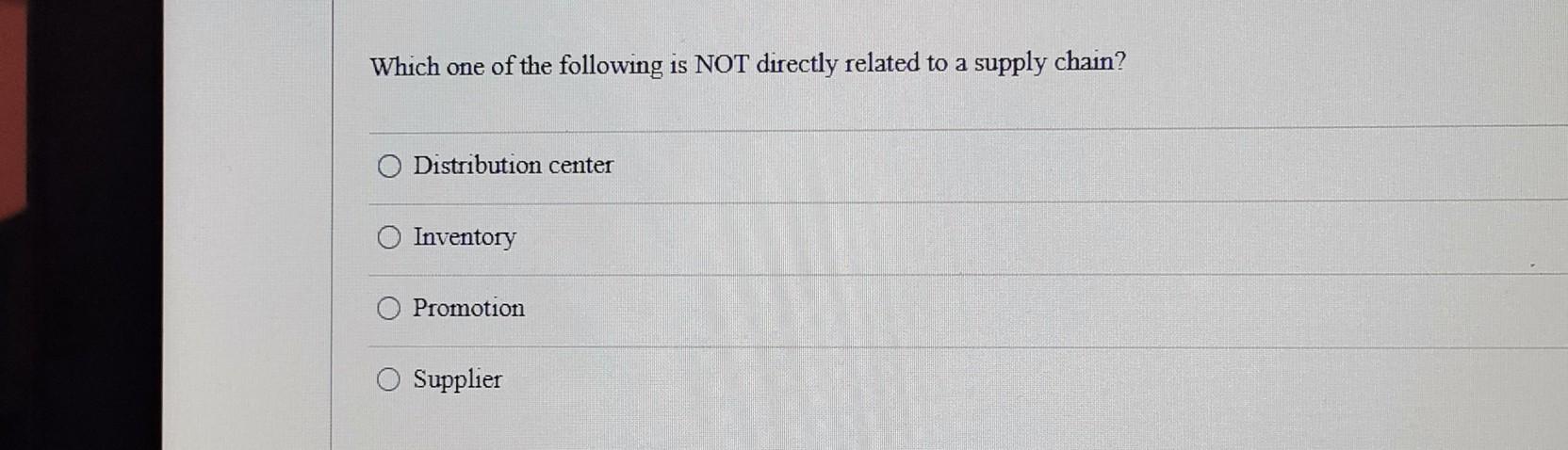 Solved Which one of the following is NOT directly related to | Chegg.com