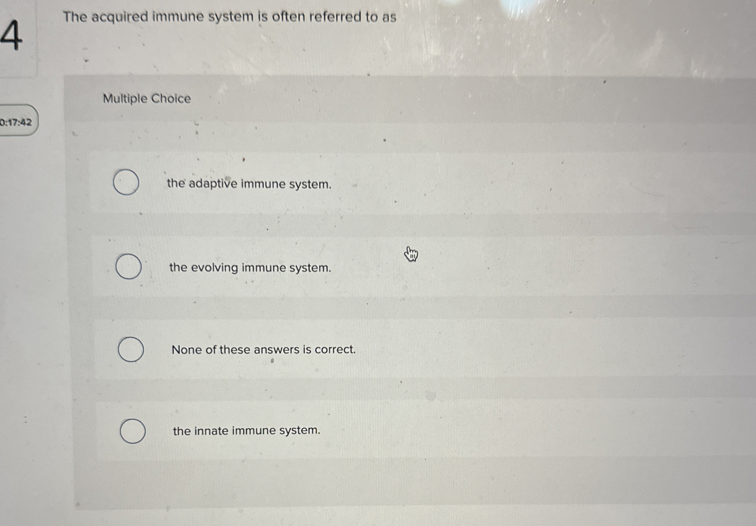 case study 4 immune system