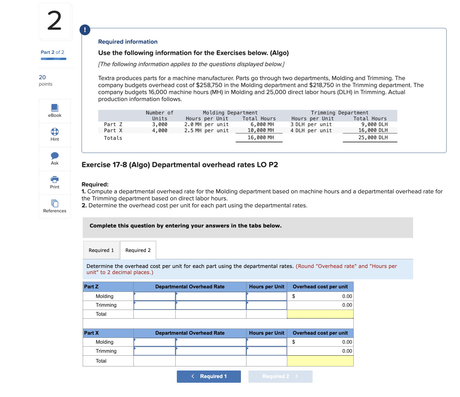 Solved Required informationUse the following information for | Chegg.com