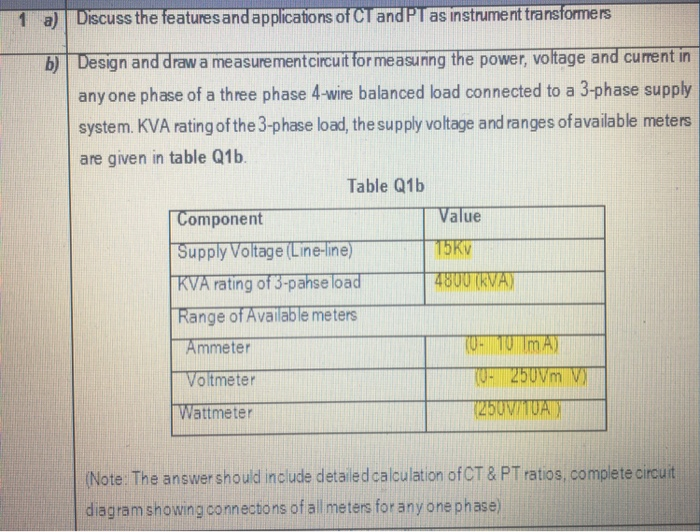 Solved 1 a) Discuss the features and applications of CT and | Chegg.com