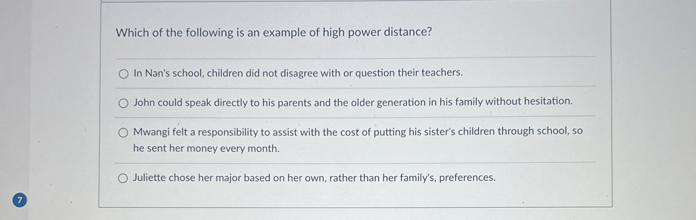 Solved Which of the following is an example of high power | Chegg.com