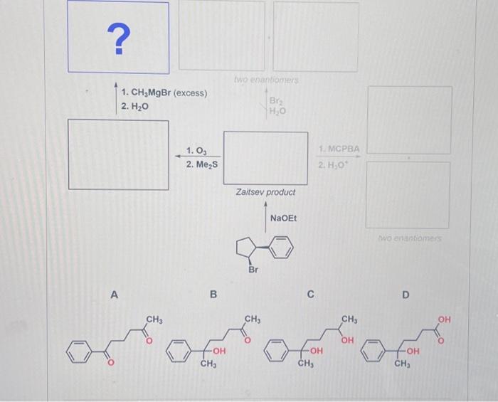 Solved Predict the FINAL product (or a mixture of products) | Chegg.com