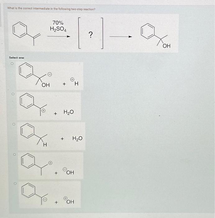 Solved What is another way to represent the intermediate in | Chegg.com