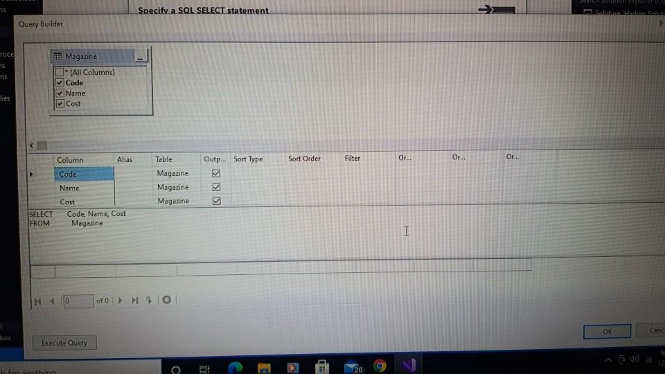 Solved descending order by WHte a SQL. SELECT statement that | Chegg.com