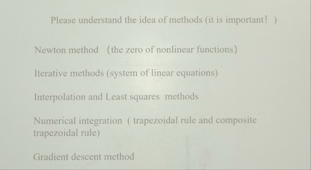 Solved Please understand the idea of methods (it is | Chegg.com