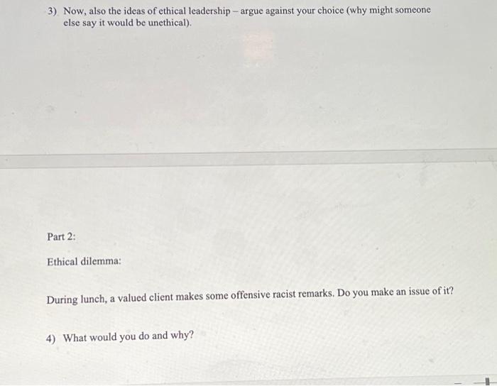 Solved WEEK FIVE ETHICAL ANALYSIS ASSIGNMENT This assignment | Chegg.com