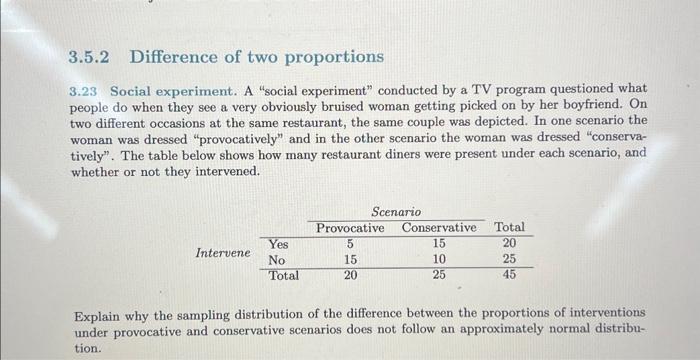 questions for a social experiment