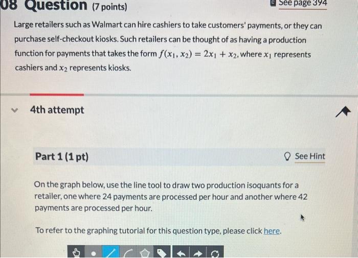 Solved Large retailers such as Walmart can hire cashiers to