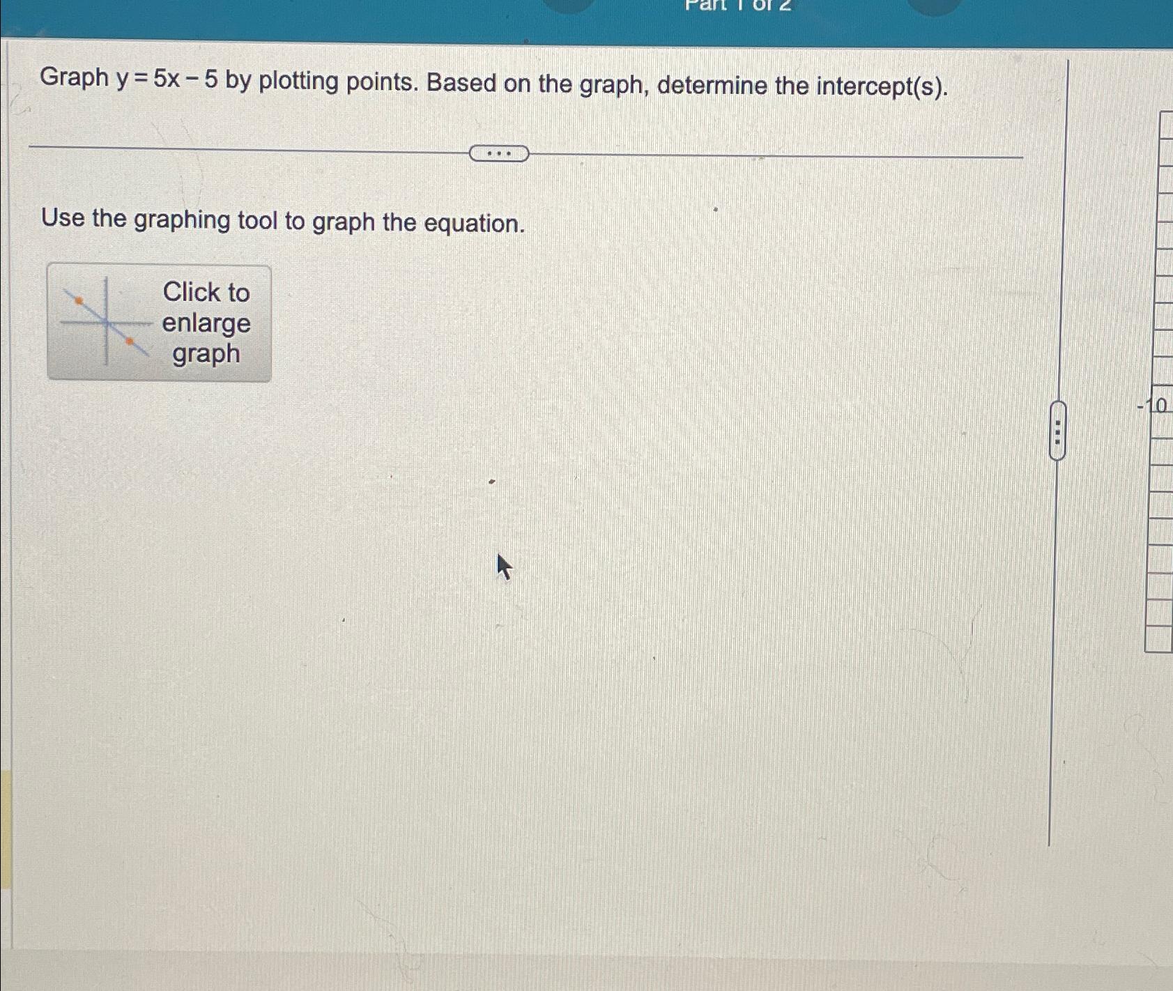 solved-graph-y-5x-5-by-plotting-points-based-on-the-graph-chegg