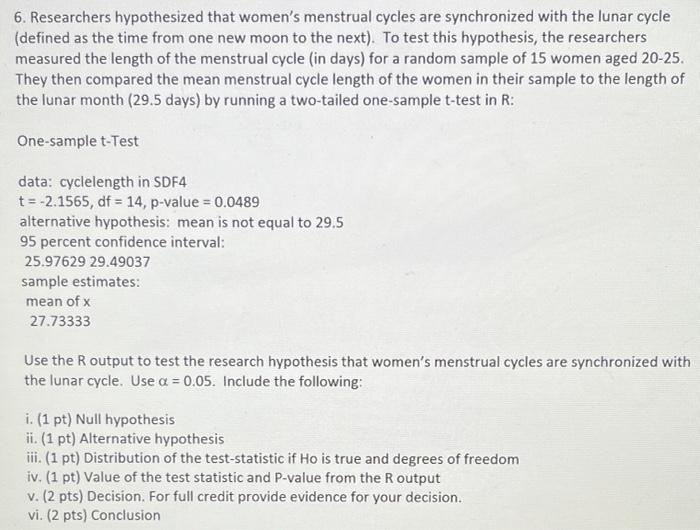 Is women's menstrual cycle linked to that of the Moon? A new study