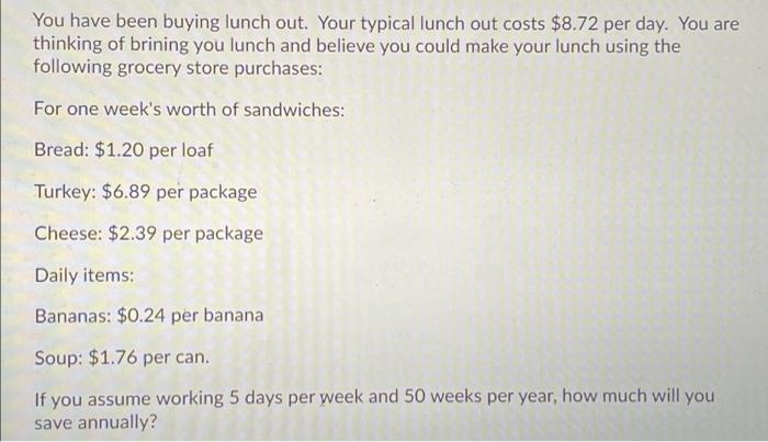 Buying lunch out every day can really add up 🥴 save some 💰 by meal p