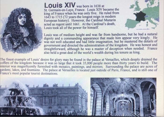 TIL King Louis XIV was 5 feet 4 inches tall and boosted his