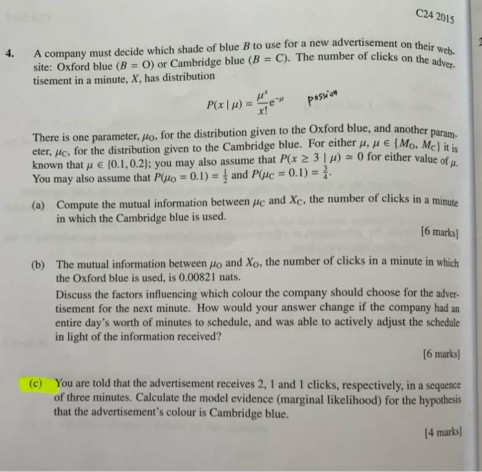 Solved For part c,please expand out the equation and show me | Chegg.com