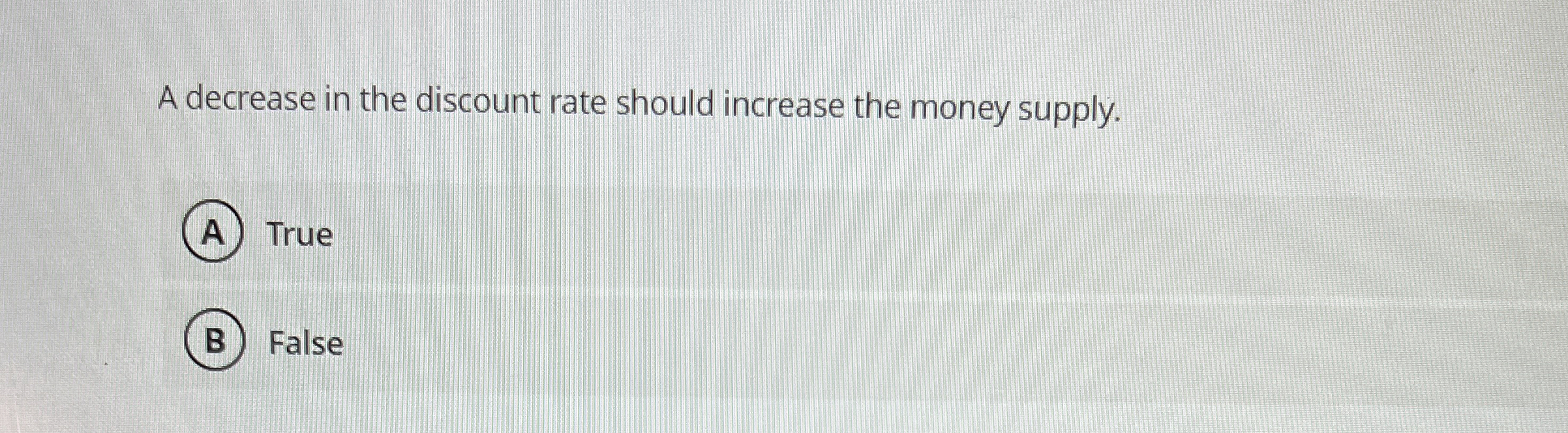 Solved A decrease in the discount rate should increase the | Chegg.com