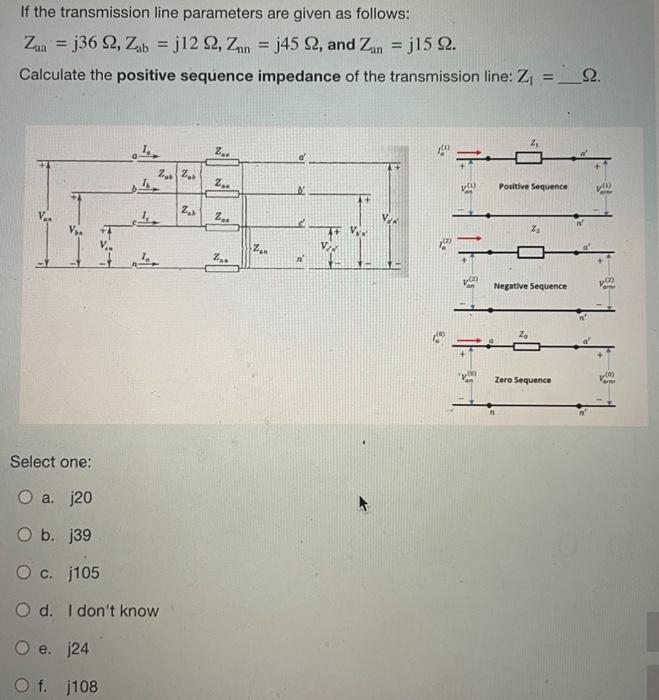 Solved If the transmission line parameters are given as | Chegg.com