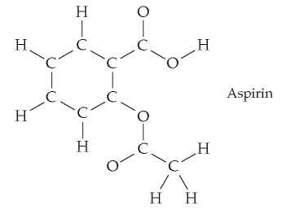 Solved Aspirin Has The Following Connections Among Atoms Complet Chegg Com