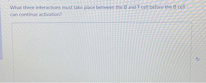 Solved What Three Interactions Must Take Place Between The B | Chegg.com