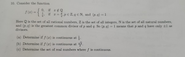 Solved 10 Consider The Function J 0 If 1 O If Op 2 9 Chegg Com