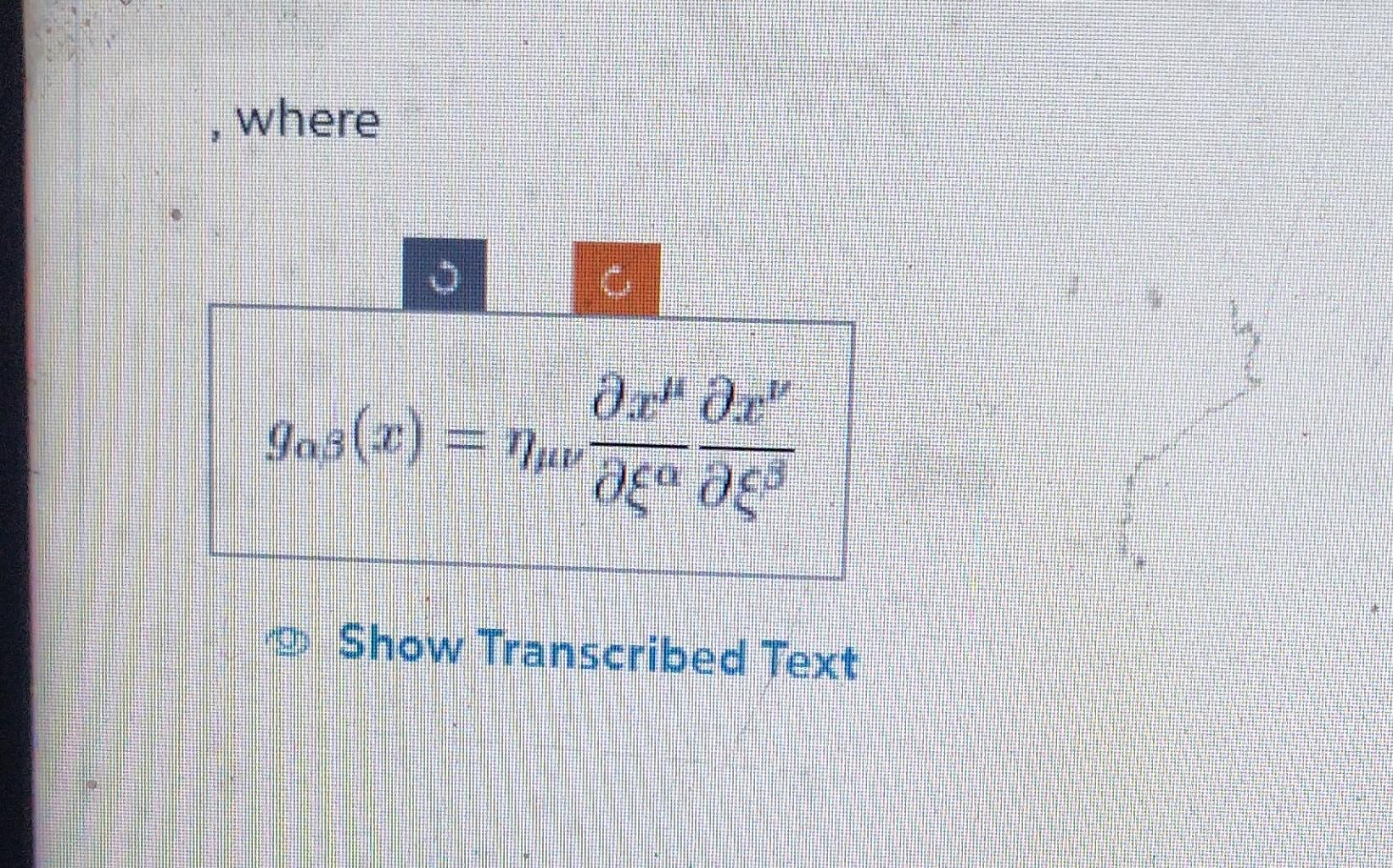 Solved Consider general coordinate transformations in | Chegg.com