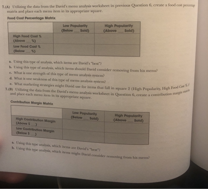 How to Analyze and Evaluate Your Menu's Popularity