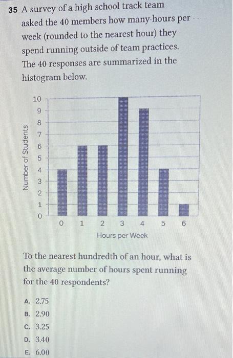 Solved 34 The average (arithmetic mean) of two numbers is | Chegg.com