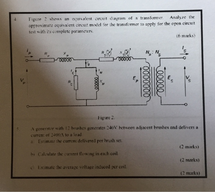 Solved Figure 2 shows an equivalent circuit diagram of a | Chegg.com