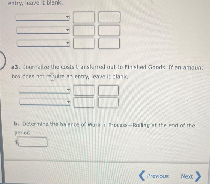 Solved Process Cost Journal Entries In October, the cost of | Chegg.com