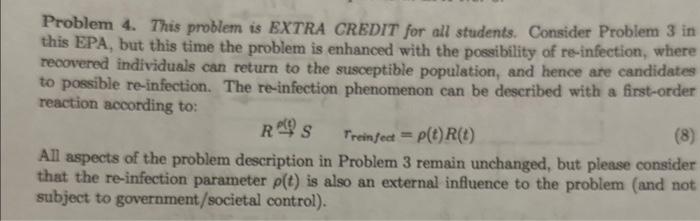 Solved Problem 4. This problem is EXTRA CREDIT for all | Chegg.com