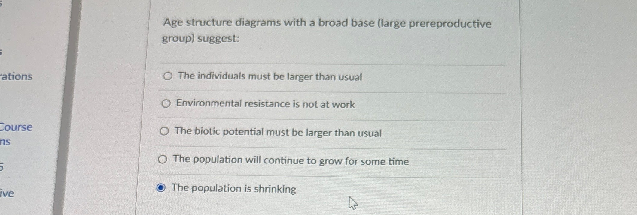Age Structure Diagrams With A Broad Base Large Chegg