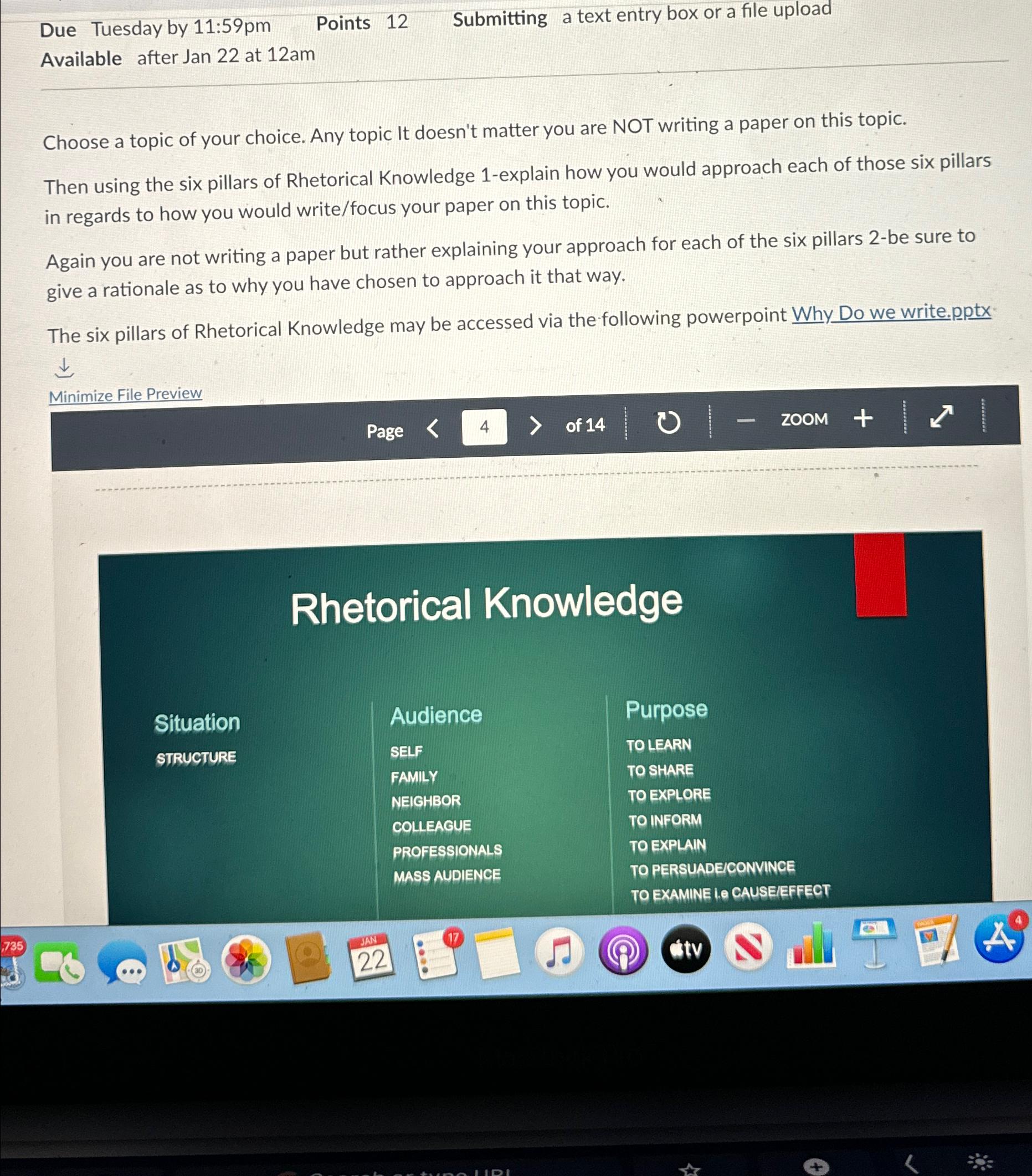 Solved Choose a topic of your choice. Any topic It doesn't | Chegg.com