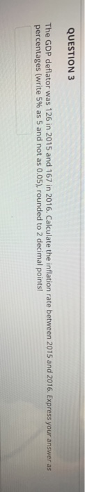 Solved QUESTION 1 The following table presents information | Chegg.com