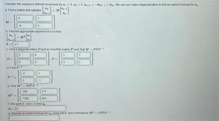 Solved Consider The Sequence Defined Recursively By | Chegg.com