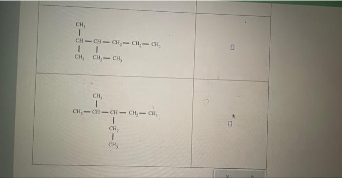 Solved Name the following organic compounds: | Chegg.com