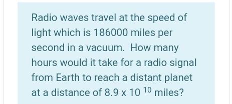 Get Answer) - Name Light Years Away Light travels at a speed of 186,000  miles
