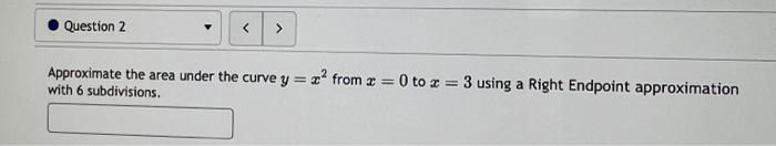 Solved Approximate the area under the curve y=x2 from x=0 to | Chegg.com