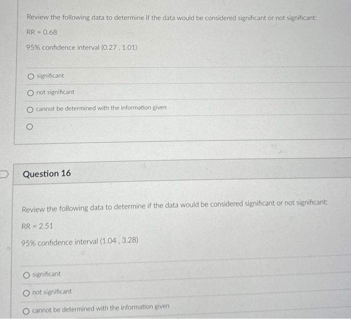 Review the following data to determine if the data | Chegg.com