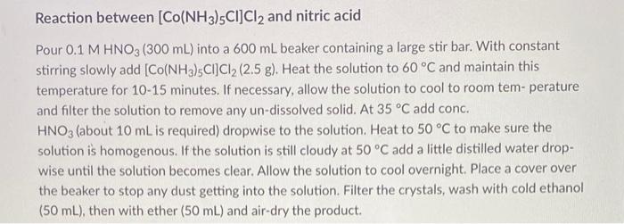 Solved • Balanced Reaction Scheme For The Synthesis Of