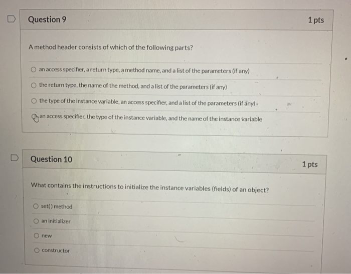 solved-question-9-1-pts-a-method-header-consists-of-which-of-chegg