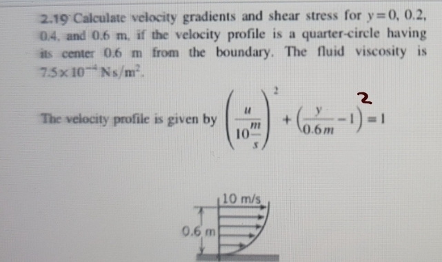 Solved Please Show Step By Step ﻿Calculate Velocity | Chegg.com