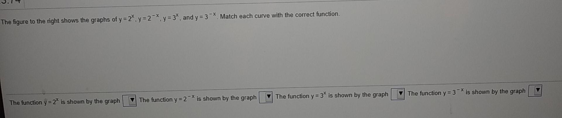 Solved The figure to the right shows the graphs of | Chegg.com