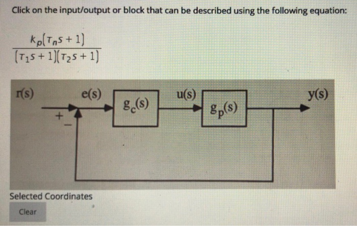 Solved Click On The Input Output Or Block That Can Be Des Chegg Com