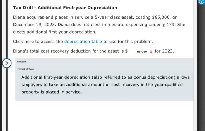 今季一番 Tax Solved Drill Diana Depreciation First-year Additional - アクセサリー