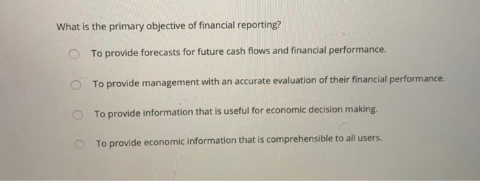 solved-what-is-the-primary-objective-of-financial-reporting-chegg